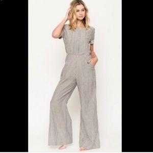 Everly Striped Jumpsuit